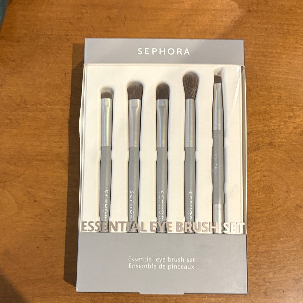 Sephora Gray Eye Brush Collection - brand new